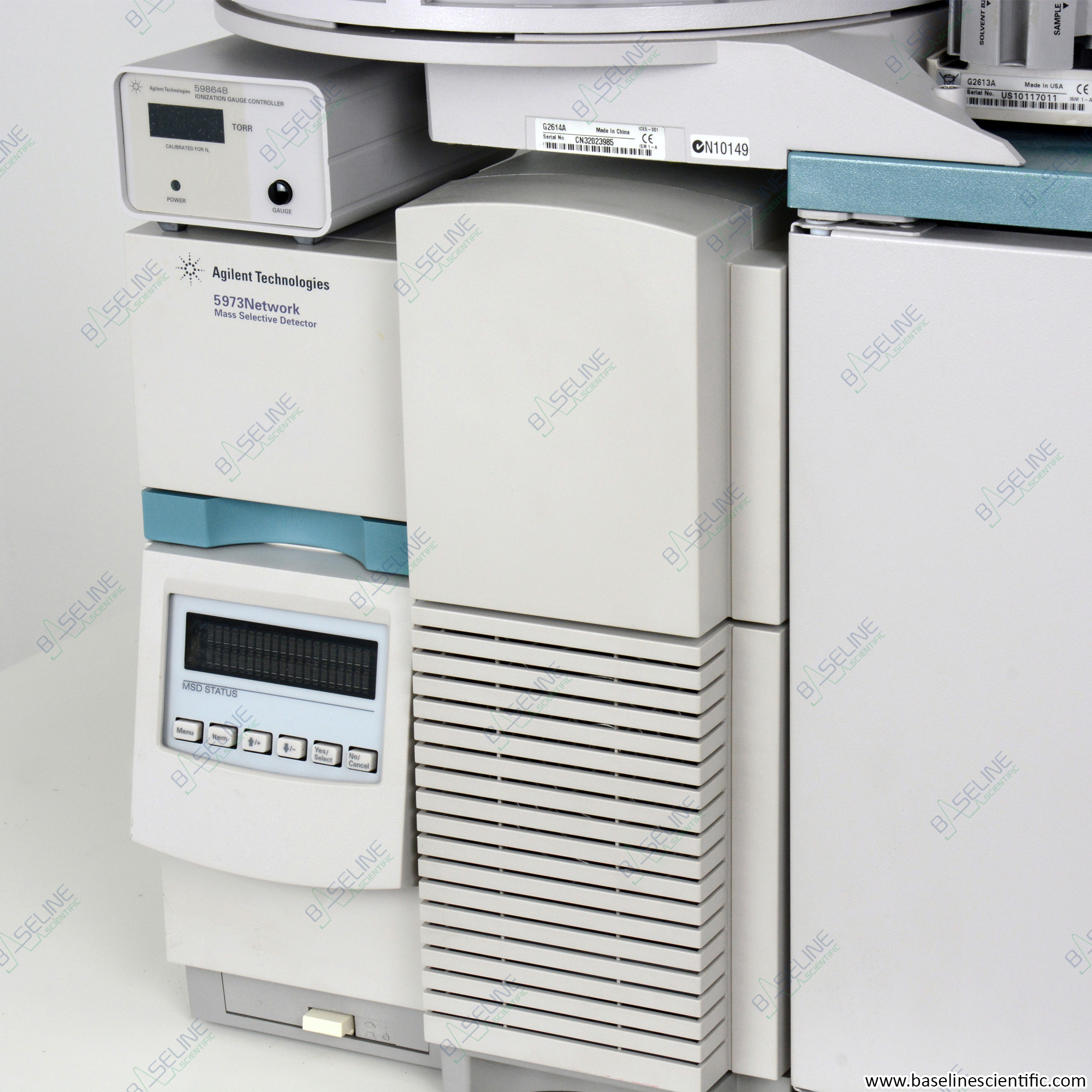 Agilent 6890N GC with 5973N MSD Diffusion Pump and 7683 Autosampler - Image 5